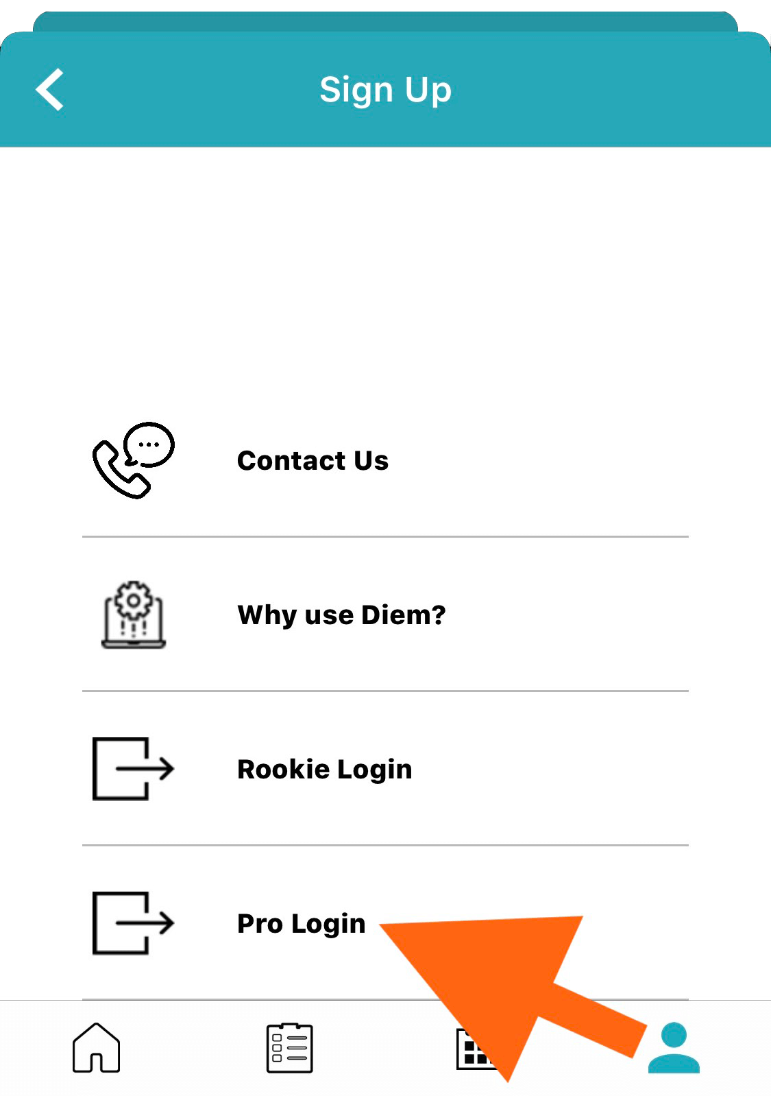 Create Diemer Pro Account